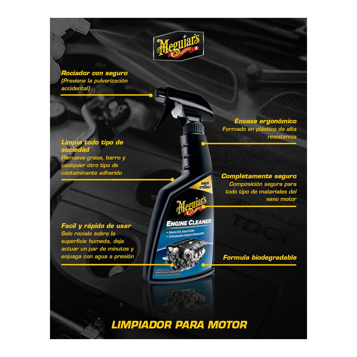 Limpia Motor - Meguiars